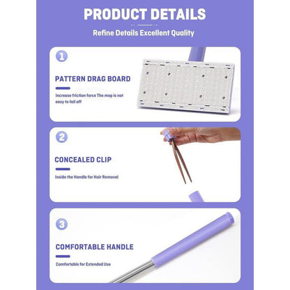 Revolutionary No-Wash Mop: Hands-Free Cleaning with Disposable Towels for Effortless Floor Care